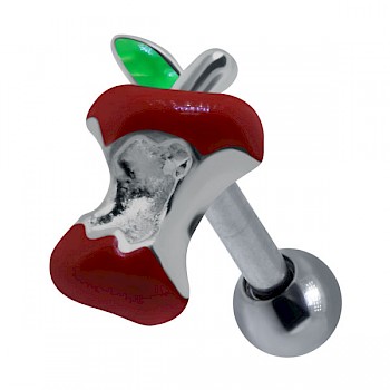 APPLE HELIX & CARTILAGE STUD EARRING