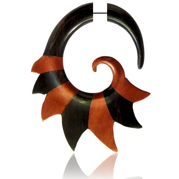 CARVED SAWO & ARANG WOOD - FAKE STRETCHER