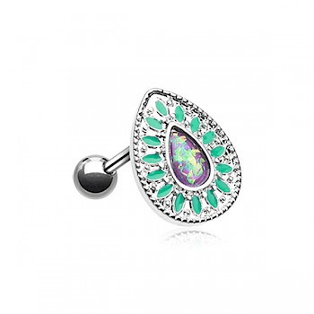CHAKRA OPAL CARTILAGE & TRAGUS STUD