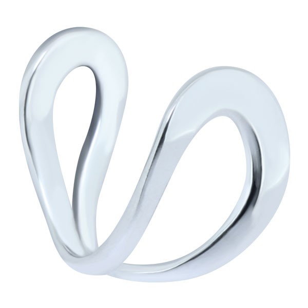 CLIP-ON TRAGUS & EAR CUFF - STERLING SILVER