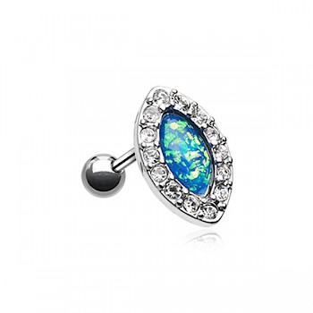 DIAMANTE OPAL CARTILAGE & TRAGUS STUD