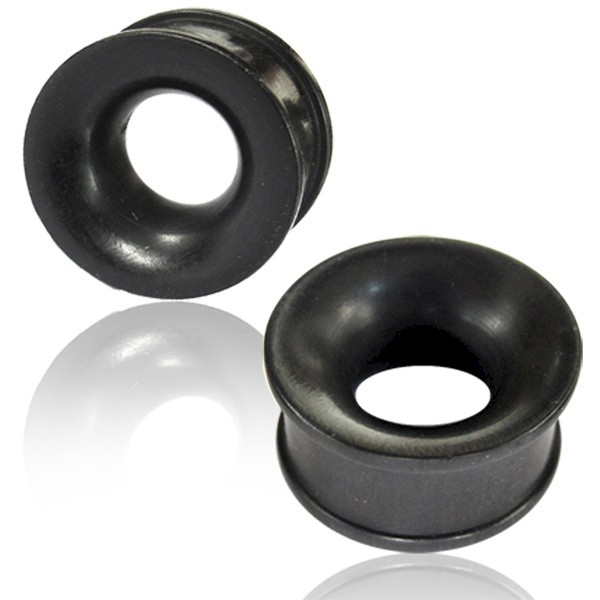 IRON WOOD FLESH TUNNEL - LARGE GAUGES