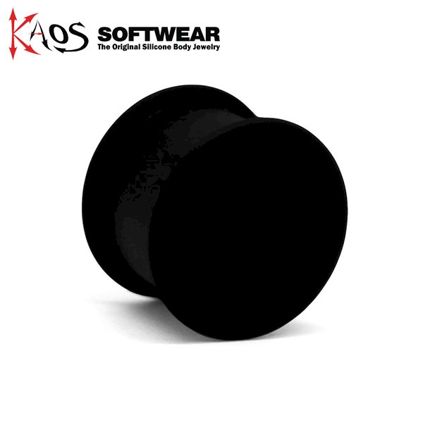 KAOS ORIGINAL SILICON HIDER PLUG - BLACK