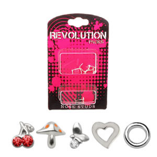 Nose Stud Revolution Pack - Cute Accessories