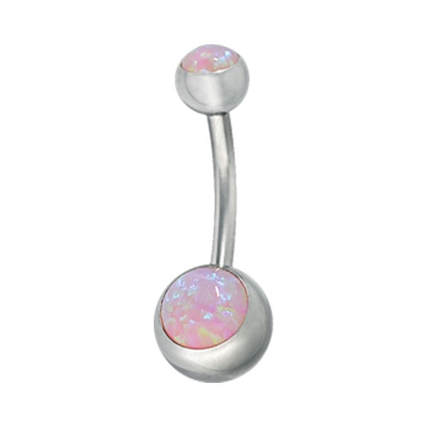 PINK OPAL NAVEL BANANABELL
