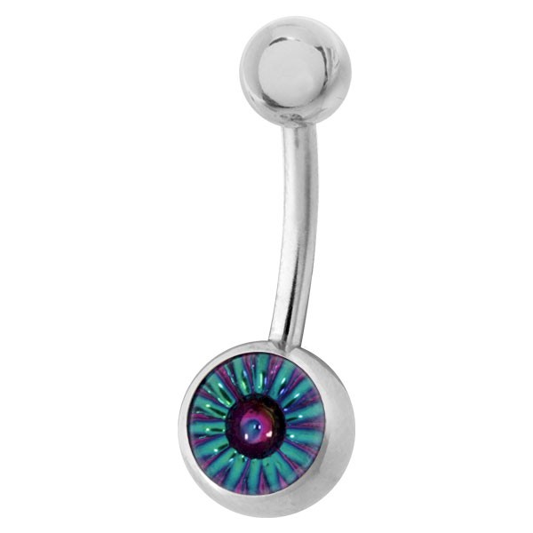 PSYCHEDELIC EYE NAVAL BANANABELL - BLUE