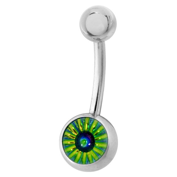 PSYCHEDELIC EYE NAVAL BANANABELL - GREEN