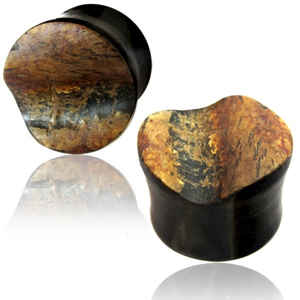RAW HORN FLESH PLUG