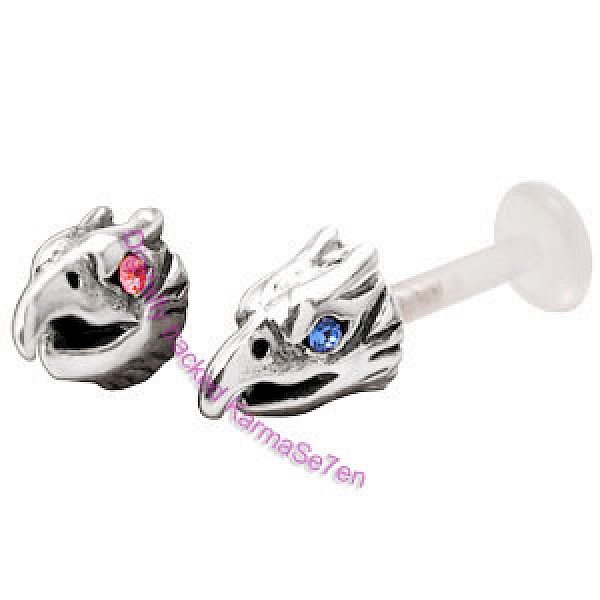 Silver Eagle Lip Stud