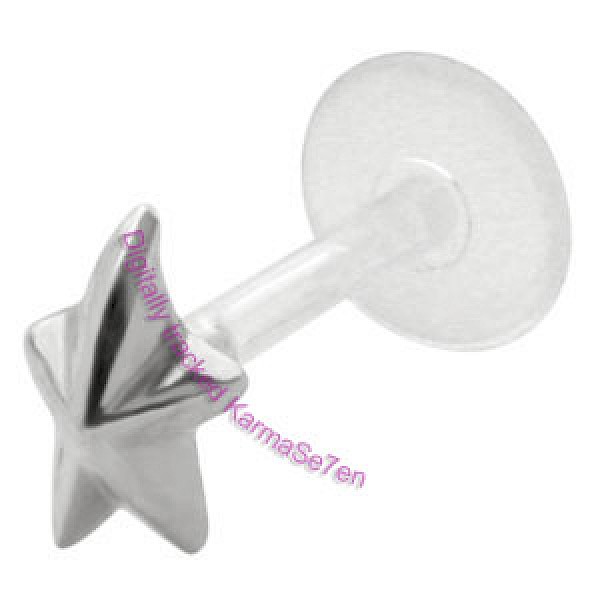 Silver Star Tragus Stud