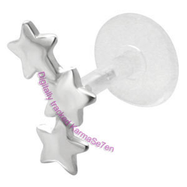 Silver Starlets Tragus Stud