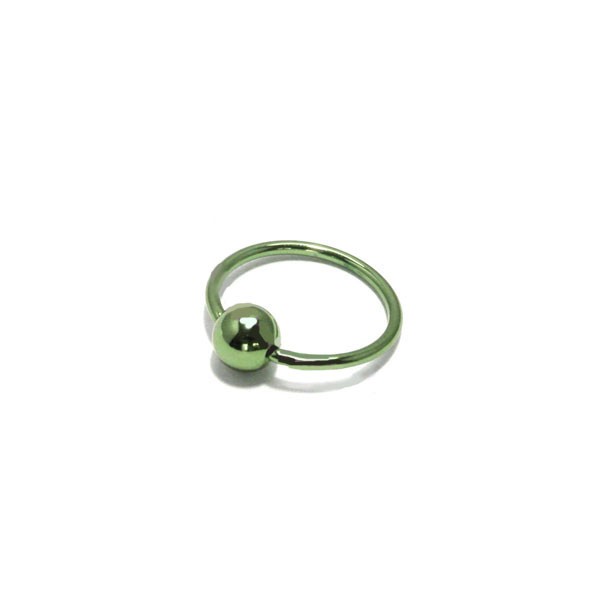 TITANIUM ANODISED BCR - GREEN