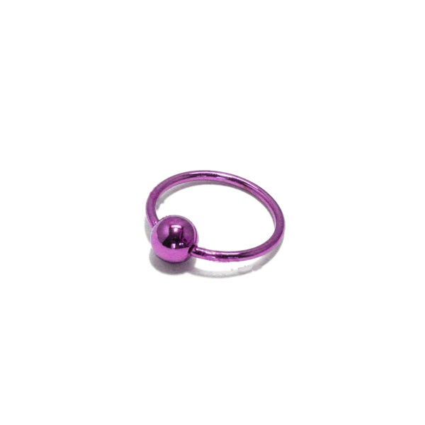 TITANIUM ANODISED BCR - PURPLE