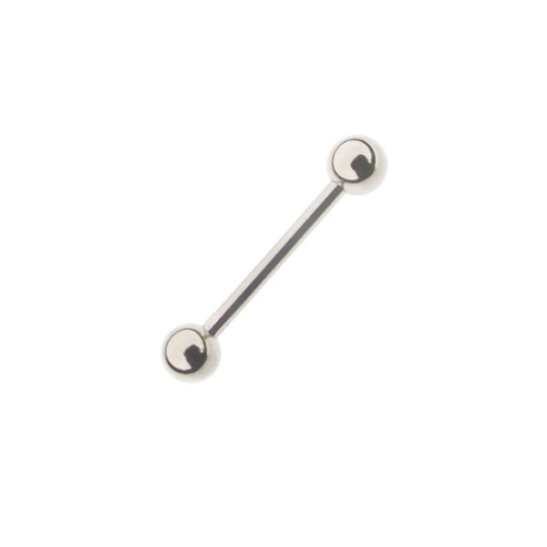 TITANIUM BARBELL - 1.6mm - 3.5mm BALL